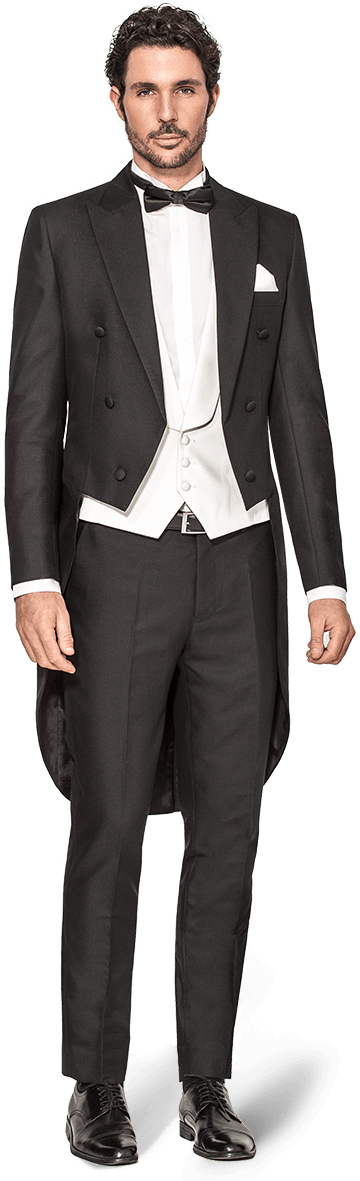 Tailcoat For Men Hockerty - Suit (550x1188), Png Download