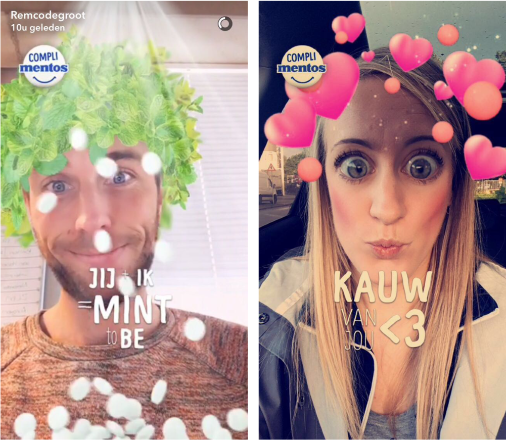 Where We've Launched Some Sweet Snapchat Filters For (1000x1000), Png Download