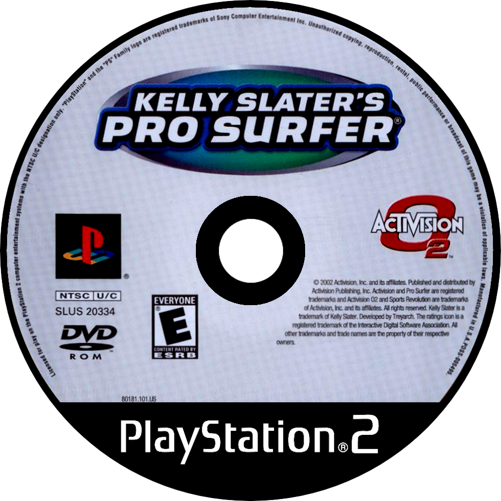 Kelly Slater's Pro Surfer - Tiger Woods Pga Tour 06 Playstation 2 (1000x1000), Png Download