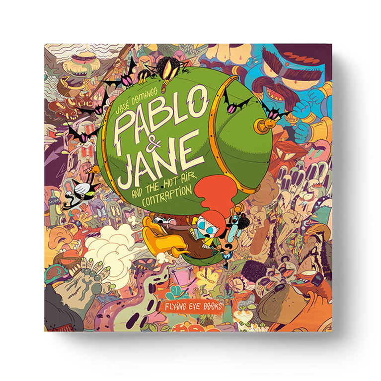 "a Strange Green Glow Is Coming From The Old House - Pablo Jane And The Hot Air Contraption (788x840), Png Download