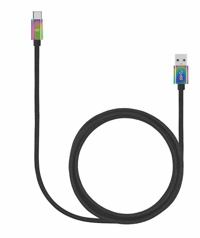 6 Foot Snake Braid Usb C Cable (1024x757), Png Download