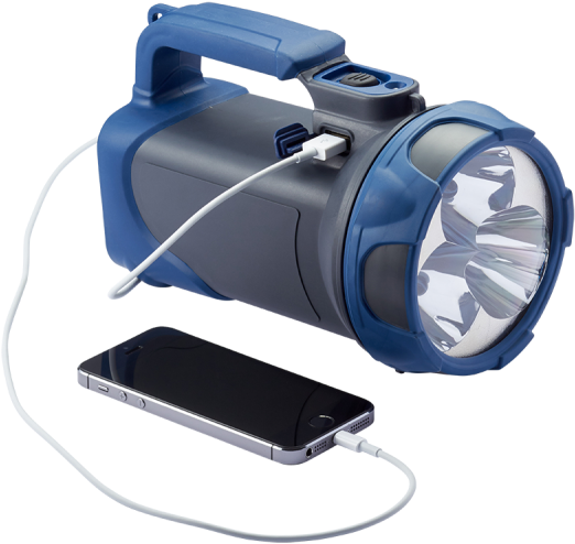 Premier Storage Trio 550 Usb Rechargeable Led Torch (800x533), Png Download