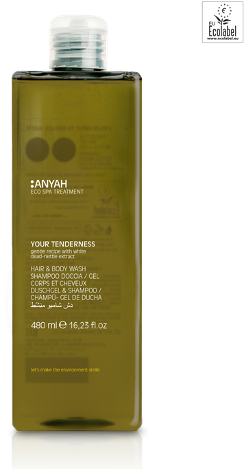 Gentle Hair & Body Wash, 480 Ml, Ecolabel Certified, - Flr500rlmay (570x740), Png Download