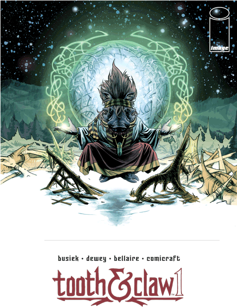 Toothandclaw 01-1 - Autumnlands Volume 1 Tooth And Claw (477x734), Png Download