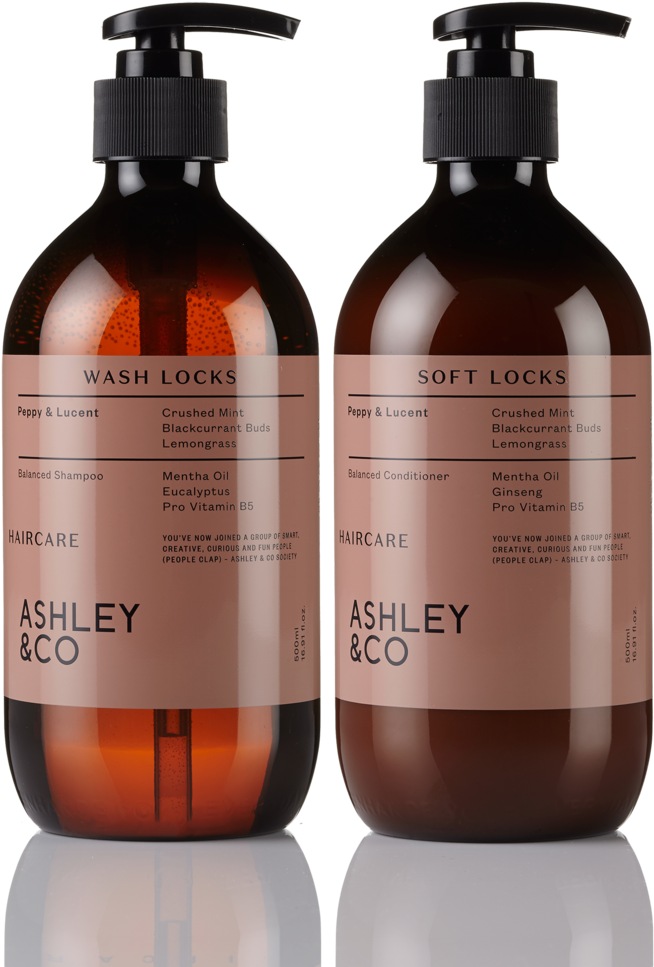 Hair & Body Set - Ashley & Co Shampoo (1024x1024), Png Download