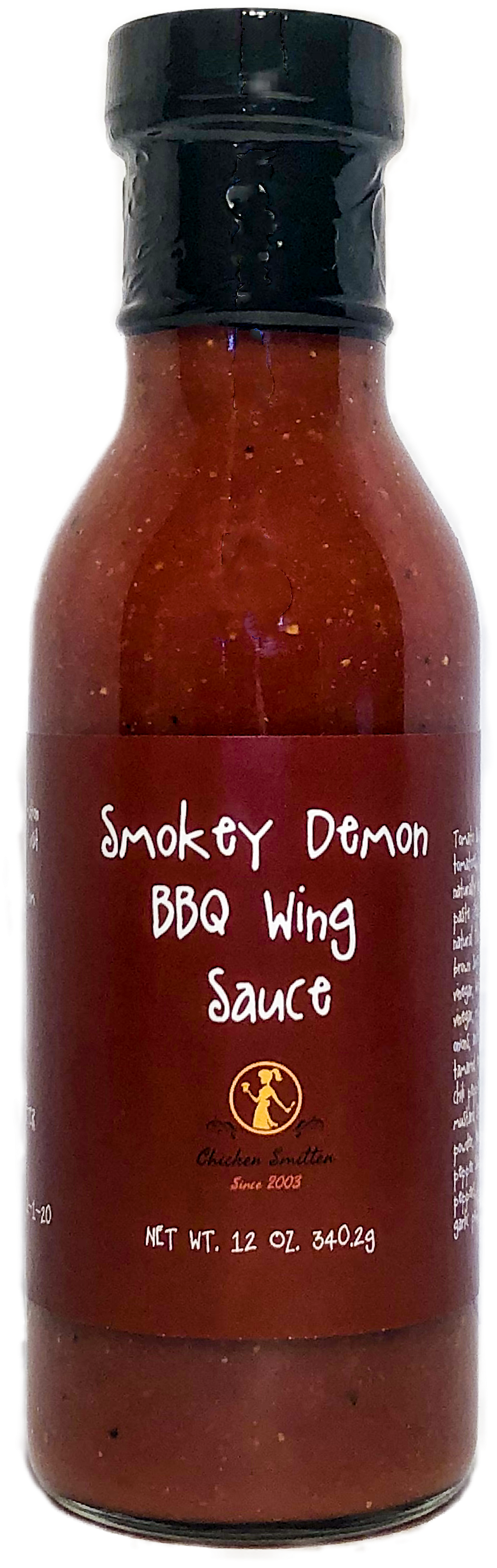 Smokey Demon Bbq Wing Sauce Pic - Glass Bottle (3024x4032), Png Download