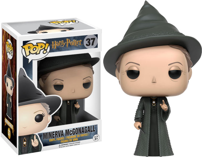 Pop Figure Harry Potter Professor Mcgonnagall - Funko Pop Mcgonagall (801x626), Png Download