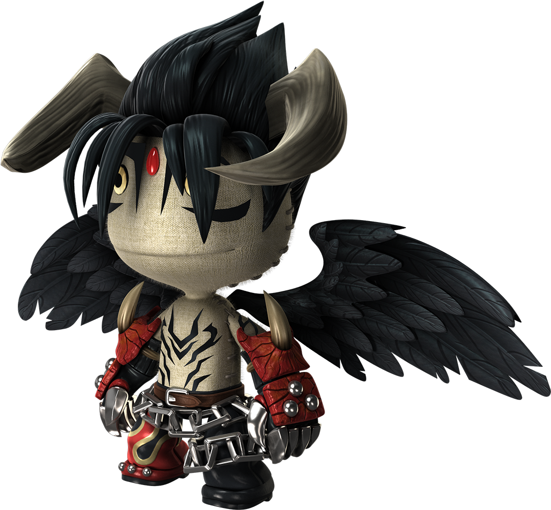 Jinperspective - Little Big Planet Devil Jin (1200x1200), Png Download