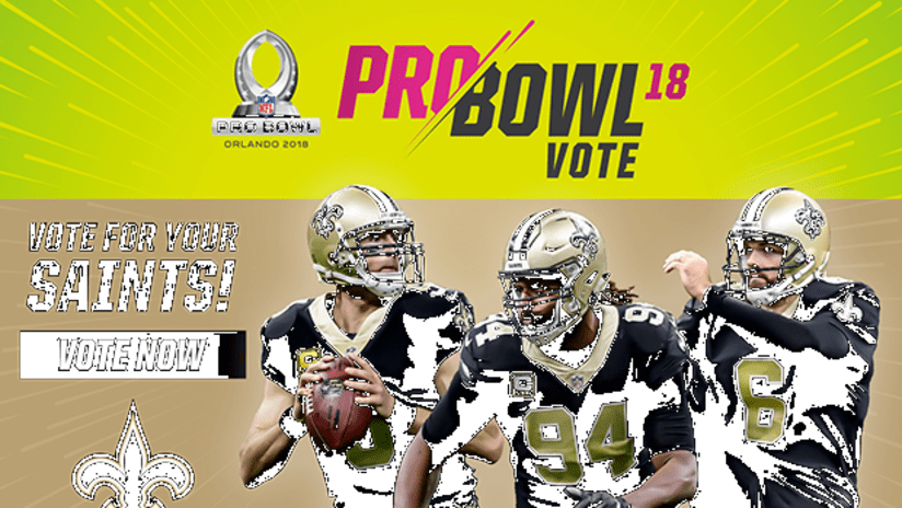 Vote Saints Players Into The Pro Bowl Until Thursday, - Pro Bowl Logo 2011 (824x464), Png Download