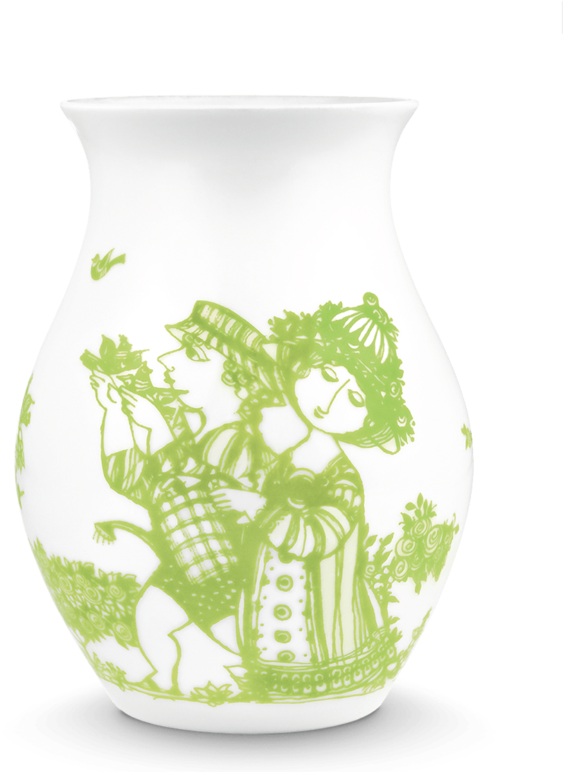 Rosegarden Vase - Bjørn Wiinblad - Vase Rosegarden, Green (1200x1200), Png Download