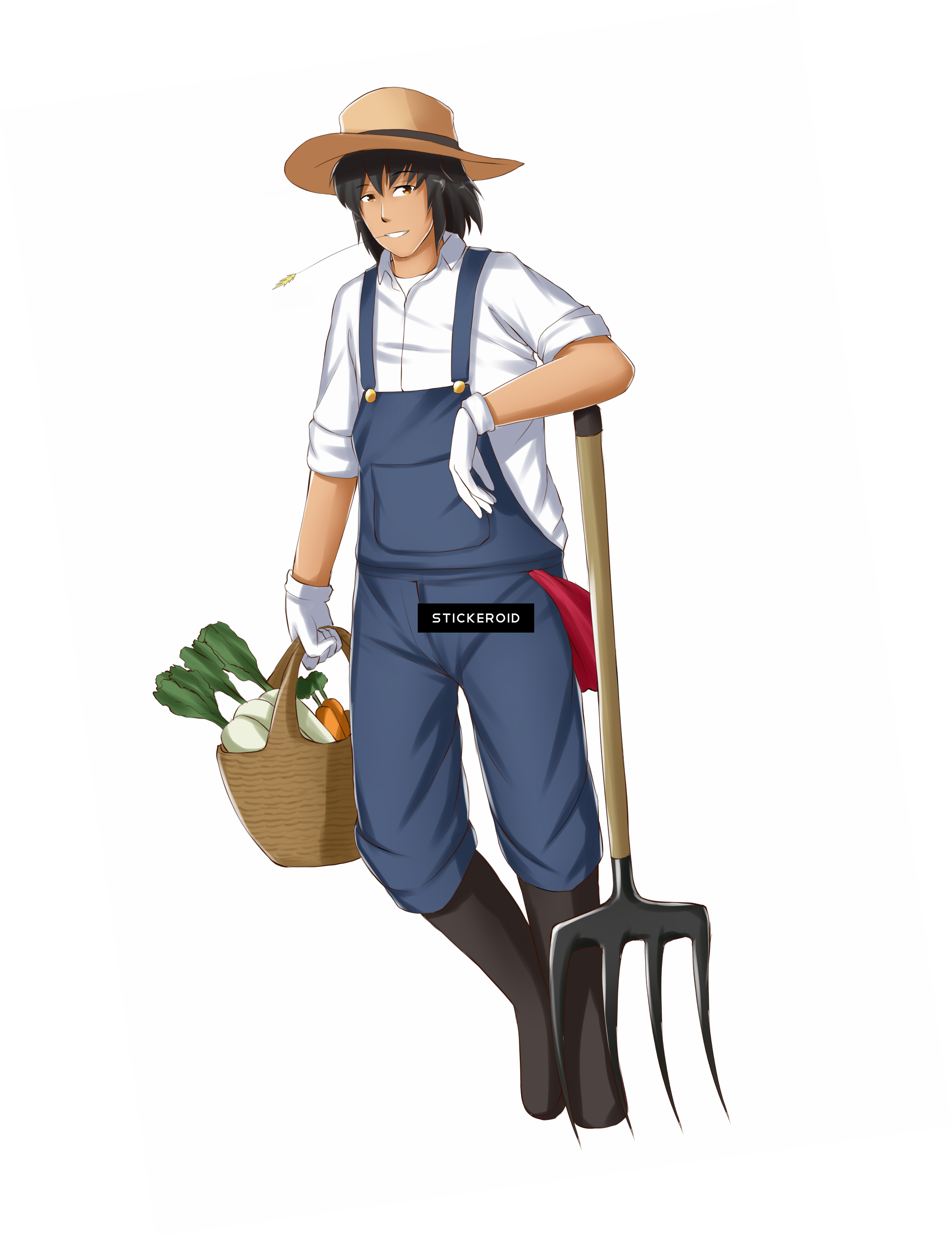 Farmer People - Portable Network Graphics (2942x3818), Png Download