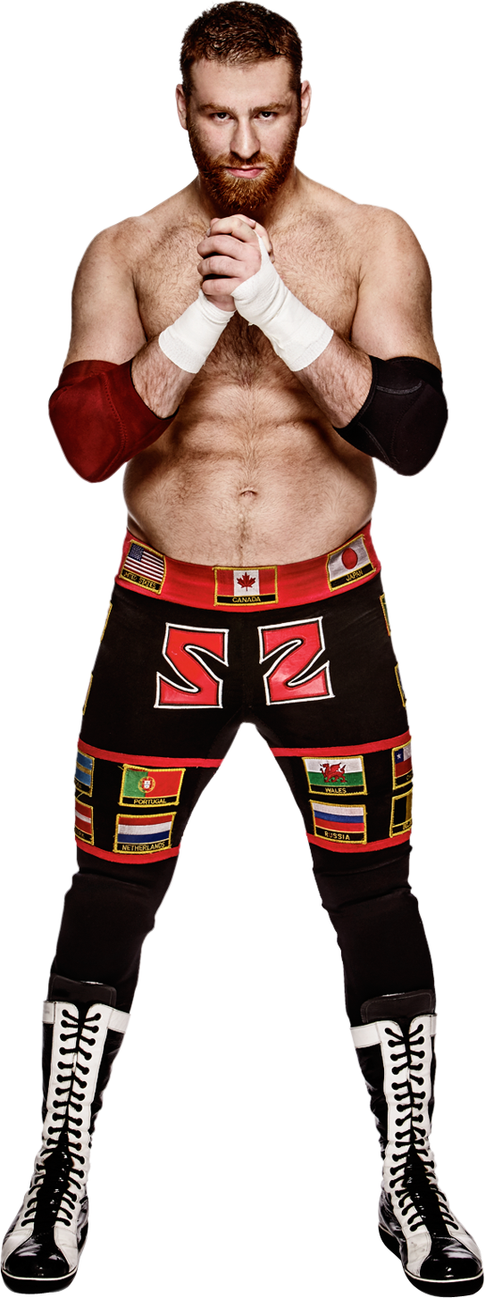 Latest - Sami Zayn Vs Kevin Owens Png (543x1454), Png Download