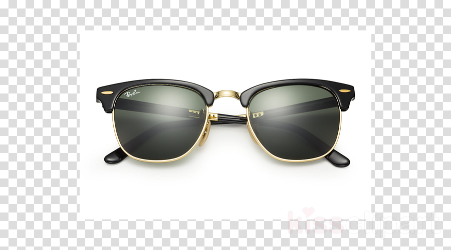 Ray Ban Clubmaster Folding Clipart Ray Ban Clubmaster - Ray-ban Clubmaster Folding (900x500), Png Download