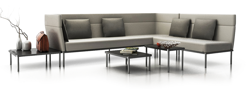 Element Basis Configuration In Combination With An - Couch (940x570), Png Download