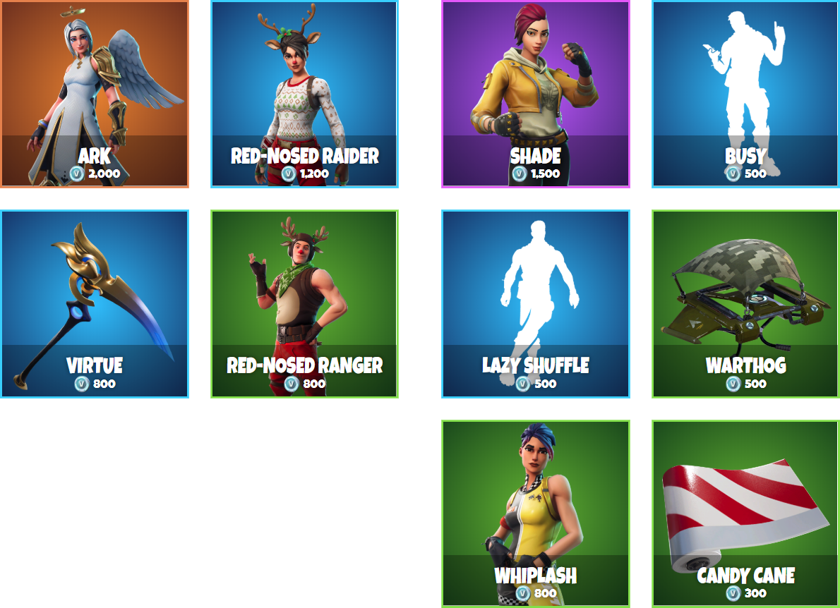 Daily Items - Fortnite (1190x862), Png Download