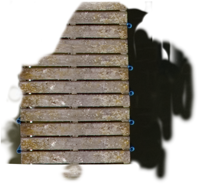 A Patch With Transparent Areas - Wood (600x600), Png Download