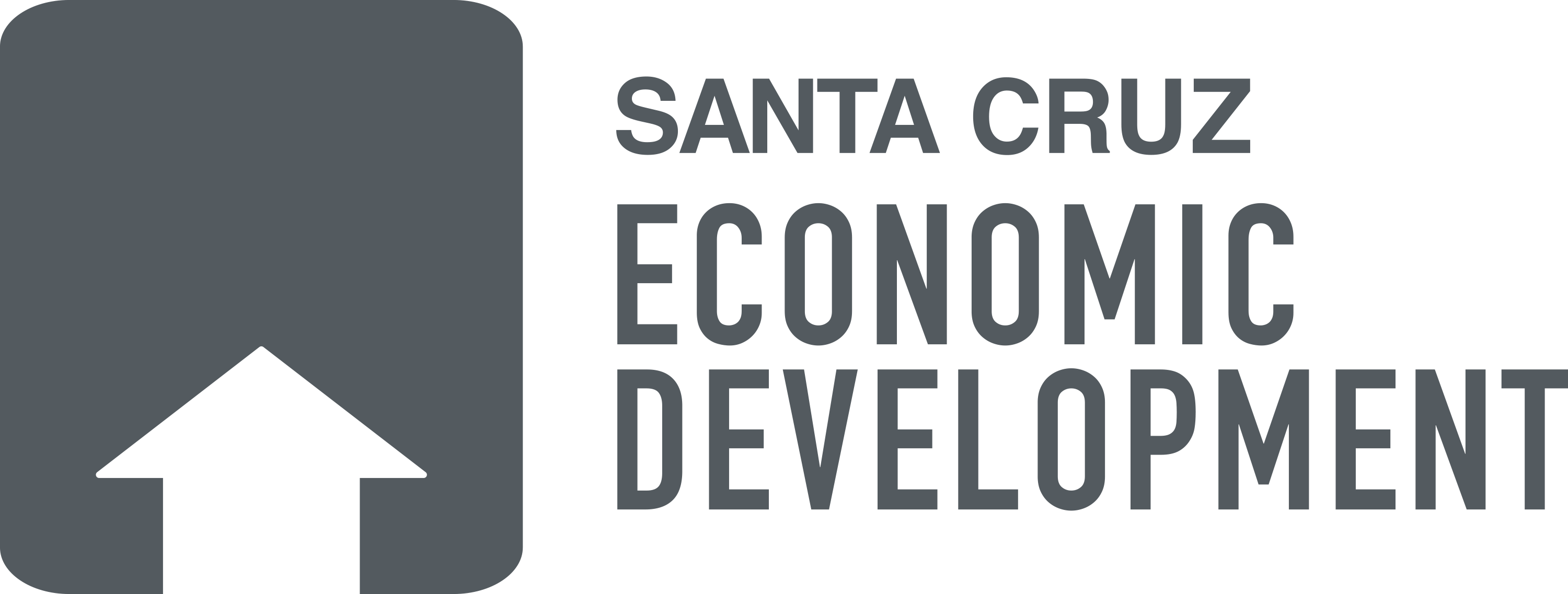 All Sponsors - Santa Cruz Economic Development (3000x1137), Png Download