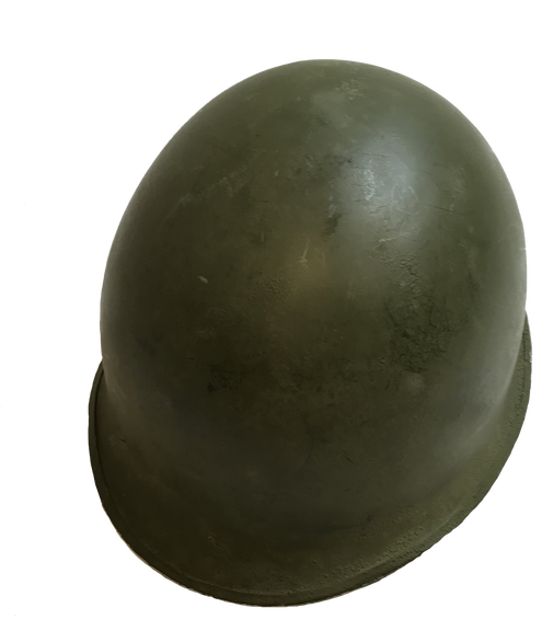 Original Military Issue Steel Pot Welded Bail (494x659), Png Download