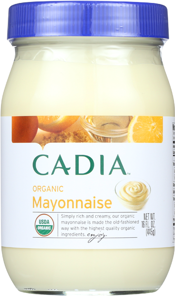 Cadia Organic Mayonnaise-16 Fl Oz - Cadia Organic Vegetable Broth (650x650), Png Download