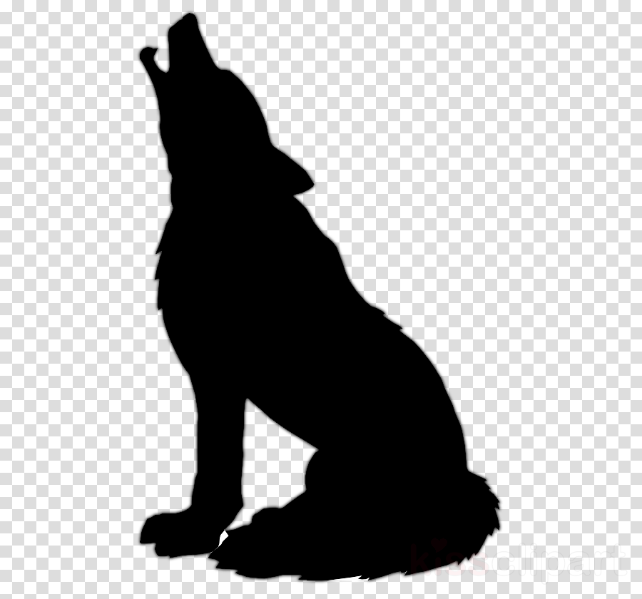 Wolf Silhouette Png (900x840), Png Download