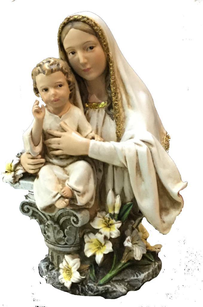 Madonna And Child (712x1024), Png Download