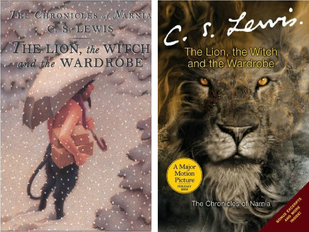 The First Cover With The Faun Is The One I Have - Lion, The Witch And The Wardrobe [book] (1024x1024), Png Download