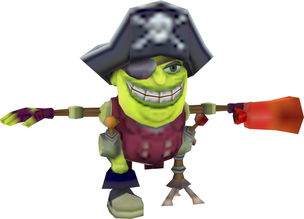 Crash Tag Team Racing Captain No Sense Ebenezer Von - N Gin Crash Tag Team Racing (1054x758), Png Download