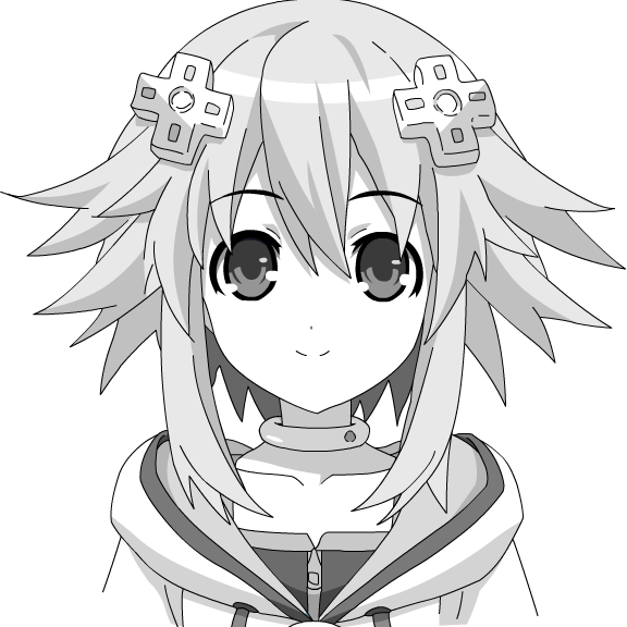 7 - Hyperdimension Neptunia (576x576), Png Download