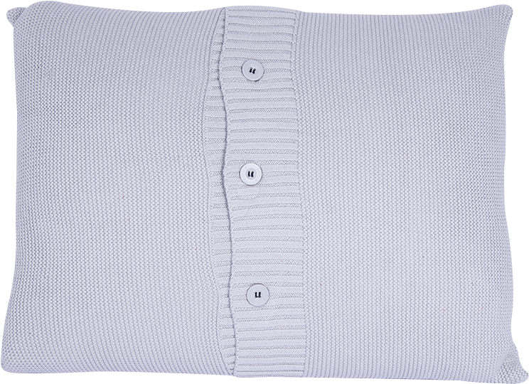 White With Navy Anchor Cushion, Batela Uk - Cardigan (900x600), Png Download