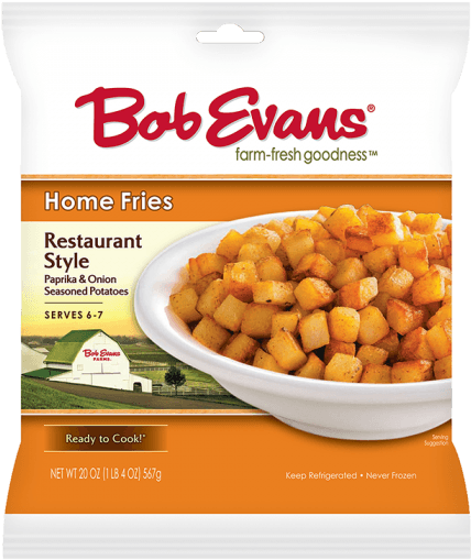 Bob Evans Diced Home Fries 20 Oz - Bob Evans Mac And Cheese (700x700), Png Download