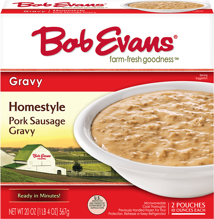 Bob Evans Refrigerated Homestyle Tan Sausage Gravy - Bob Evans Macaroni And Cheese (1000x1000), Png Download