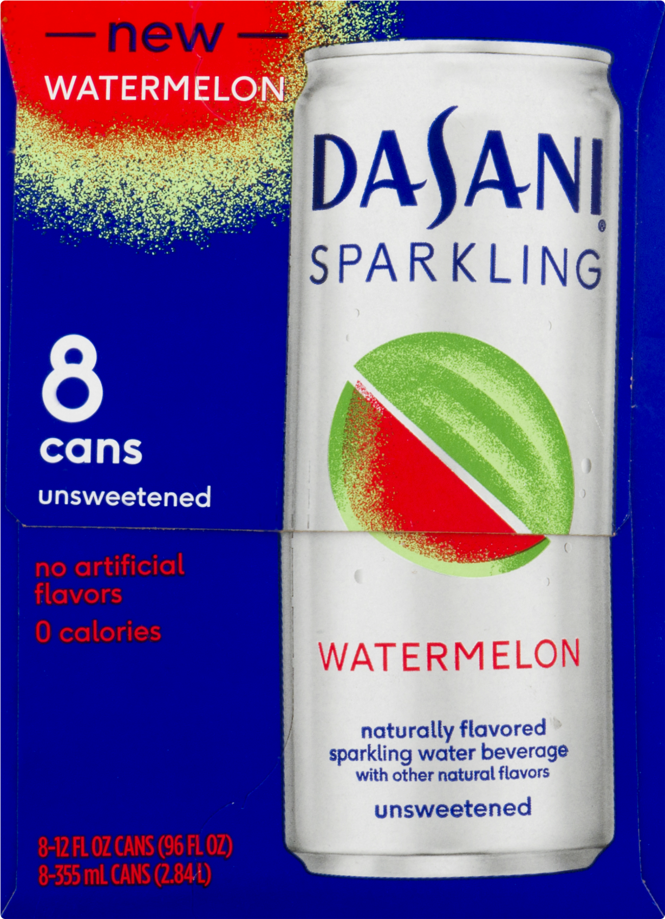Dasani Sparkling Lemon Water Beverage 12 Fl. Oz. Can (1800x1800), Png Download