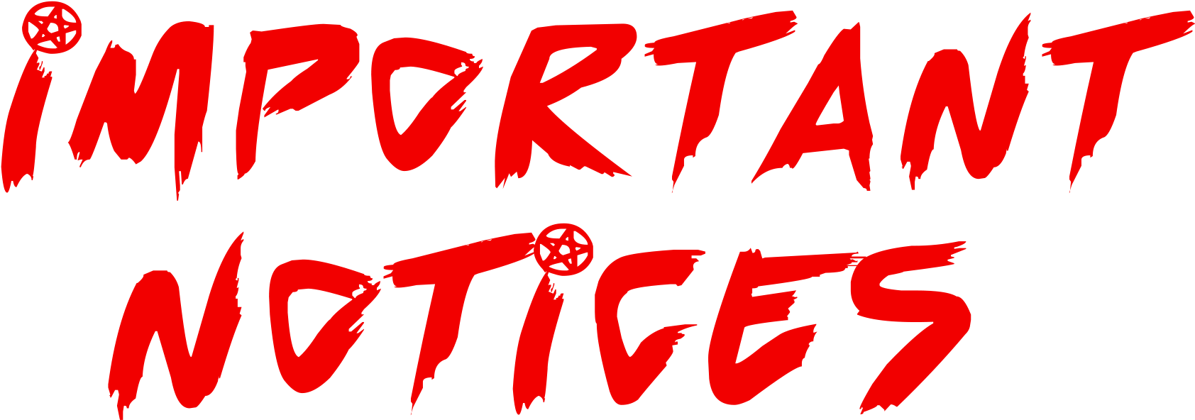 Important Notices (1718x617), Png Download