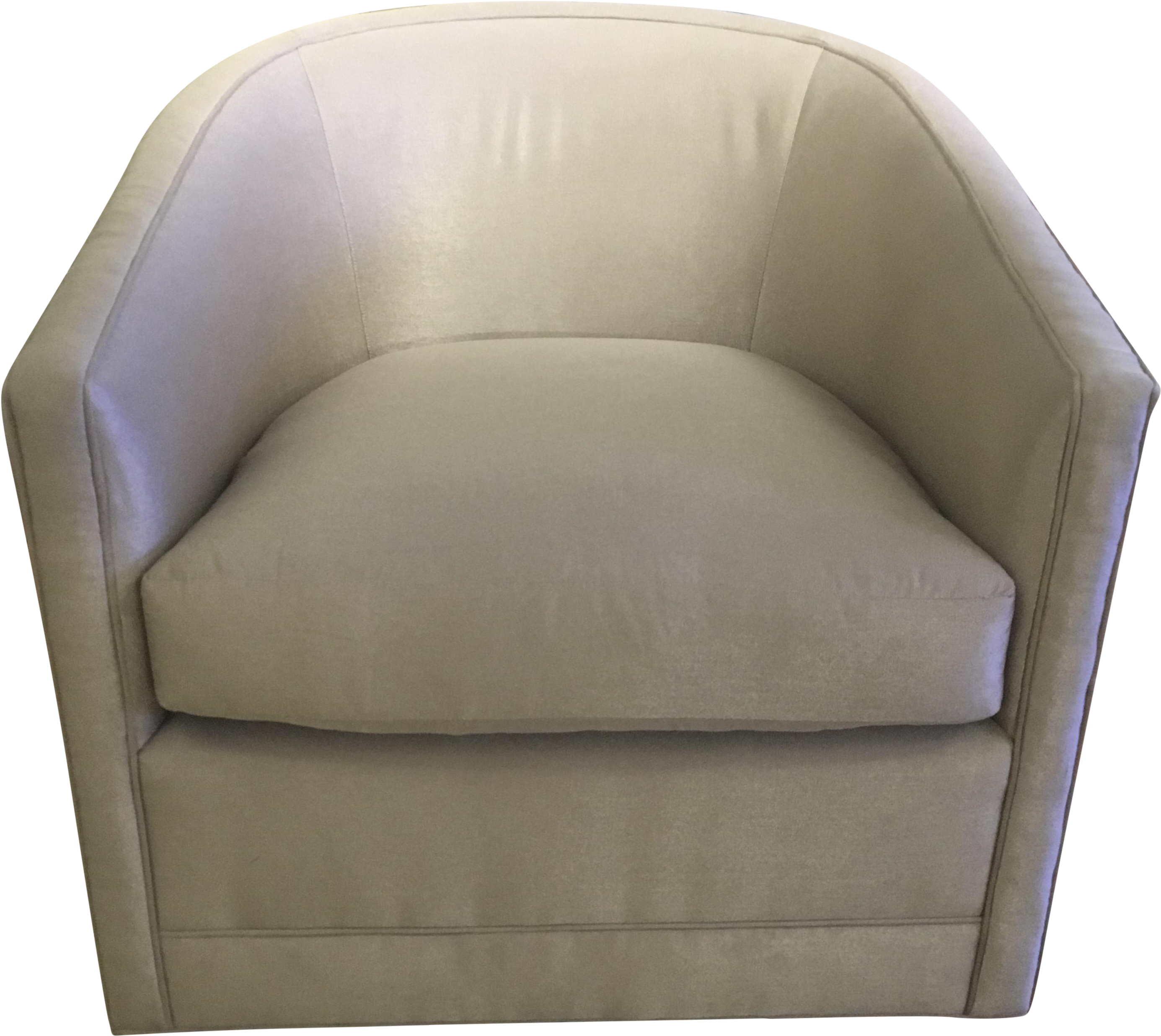 This Tub Chair Has Sleek Curved Lines And An Aerodynamic - Club Chair (3078x2746), Png Download
