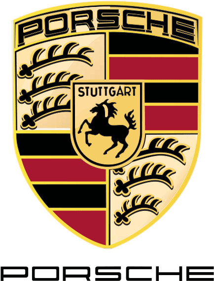 Porsche - Porsche Logo 2018 (600x600), Png Download