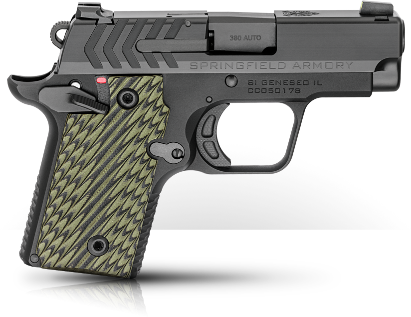 911 - - Springfield Range Officer Elite Compact 9mm (1200x782), Png Download