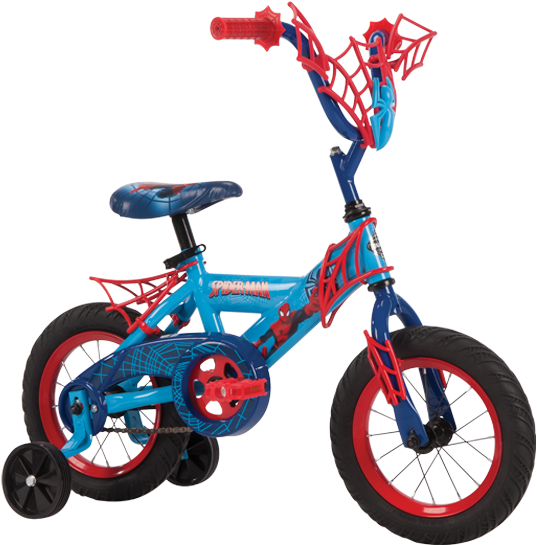 Marvel® Ultimate Spider-man® Boys' Bike - Marvel Spider-man Homecoming 12″ Blue Boys’ Bike, By (820x648), Png Download