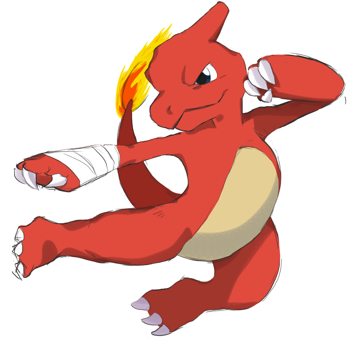 Vector Black And White Library Pokemon Vivian Le Pinterest - Imagenes De Pokemon De Charmeleon (1548x1260), Png Download