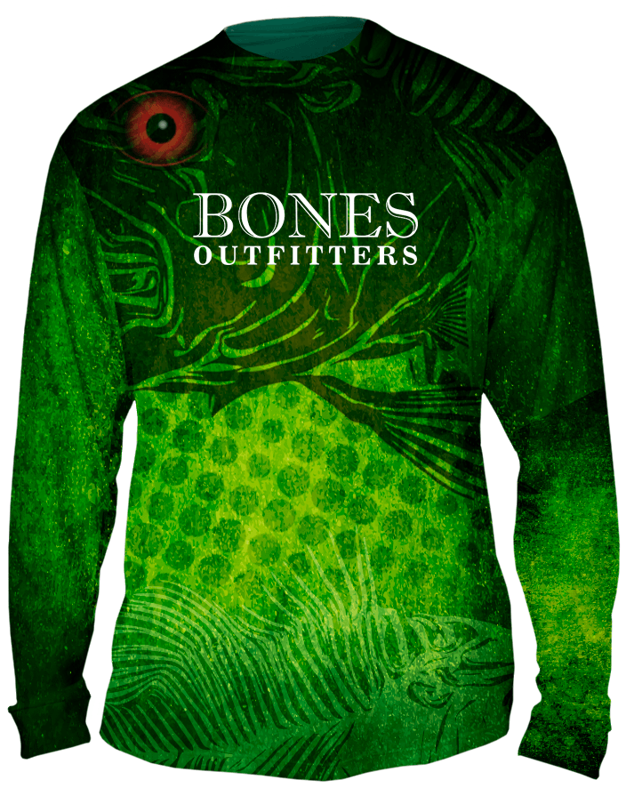 Red Eyes Largemouth Bass Long Sleeve - Portable Network Graphics (1000x1000), Png Download
