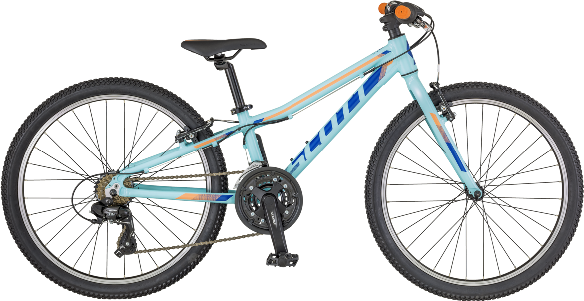 Kids/bmx Bikes - Scott 24 Mountain Bike (1200x1200), Png Download