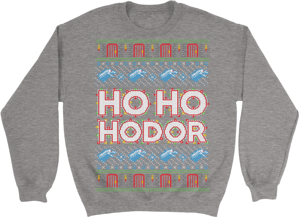 Ho Ho Hodor (1000x1000), Png Download