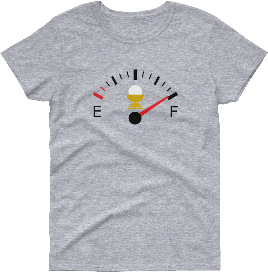 Jmjcat3 Eucharistic Fuel Ladies Tee Shirt - Heavenlycreatedco Breast Cancer Shirt,fight Together,breast (1000x1000), Png Download