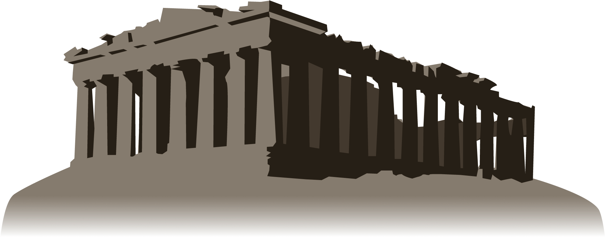 Camel Train - Architecture Column (2000x873), Png Download