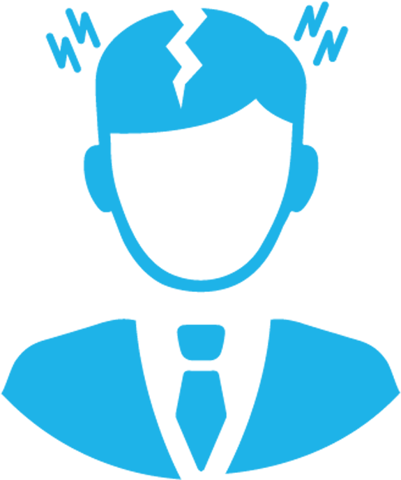 The Headache Of Dealing With Fines From Regulatory - Vector Graphics (800x800), Png Download