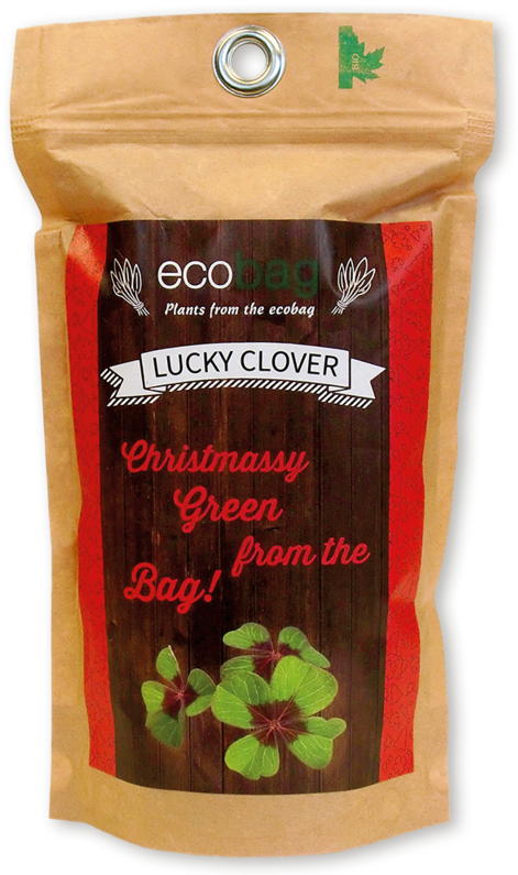 Ecobag Glücksklee In Der Öko-tüte (800x800), Png Download