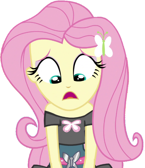 Thebar, Butterfly, Clothes, Dance Magic, Equestria - Mlp Eg Fluttershy Dance Magic (562x658), Png Download