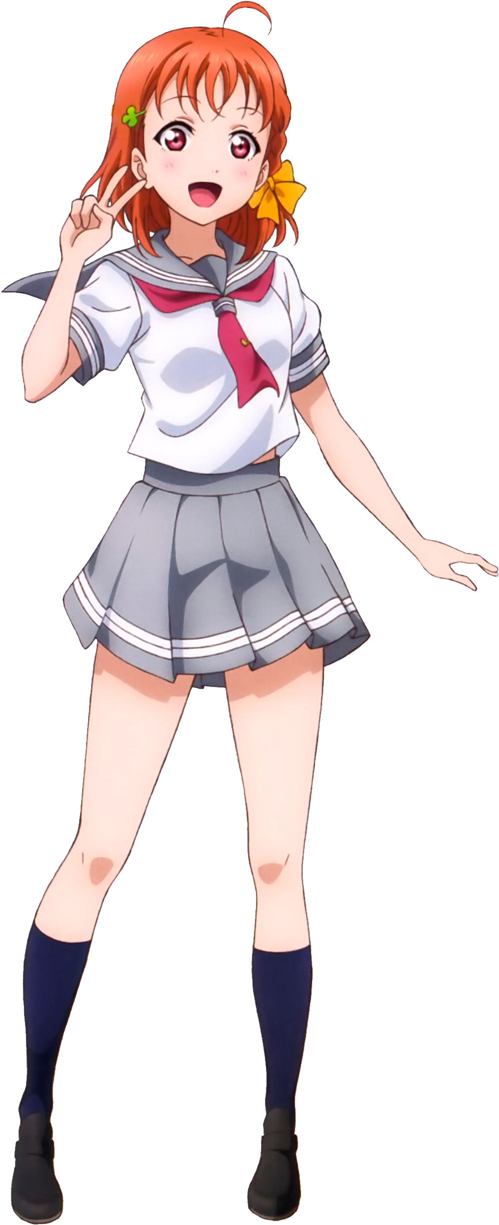 Takamichika - Love Live Aqours Uniform (995x2449), Png Download