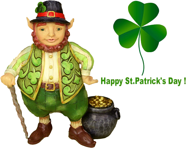 Patrick's Day Is Just Around The Corner, And Wartune - Saint Patrick's Day (642x504), Png Download