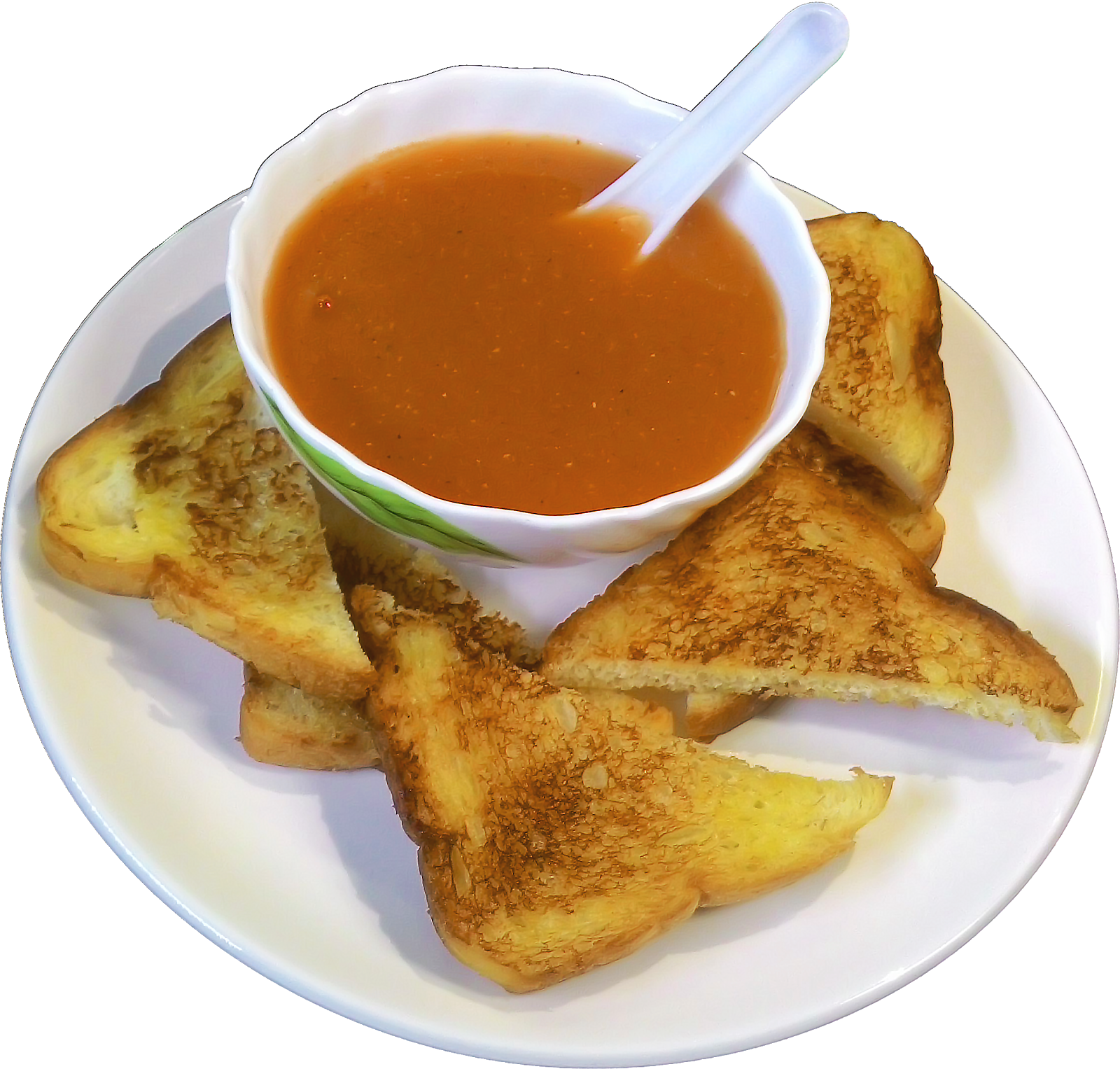 Tomato Soup Png Image - Potato Wedges (1600x1527), Png Download