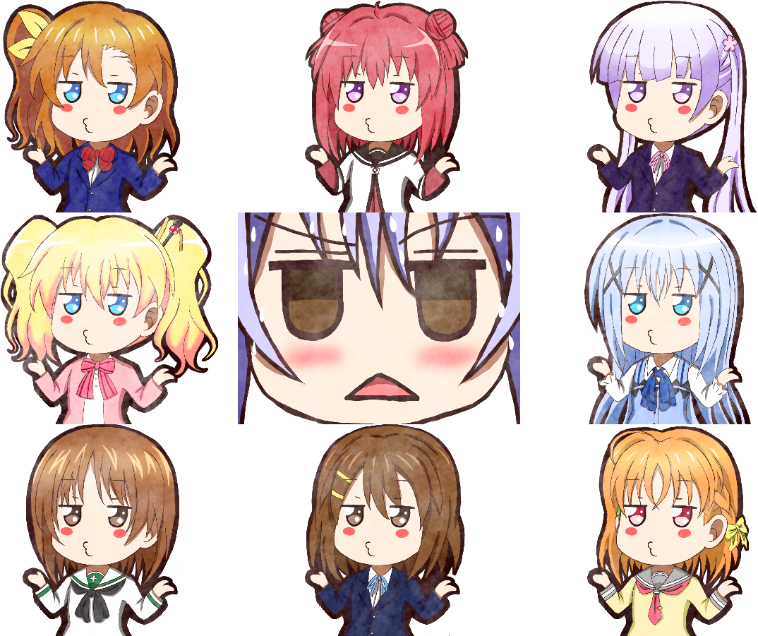 Whoof [non Non Biyori/love Live/yuru Yuri/new Game - Yuru Yuri X Love Live (1200x900), Png Download